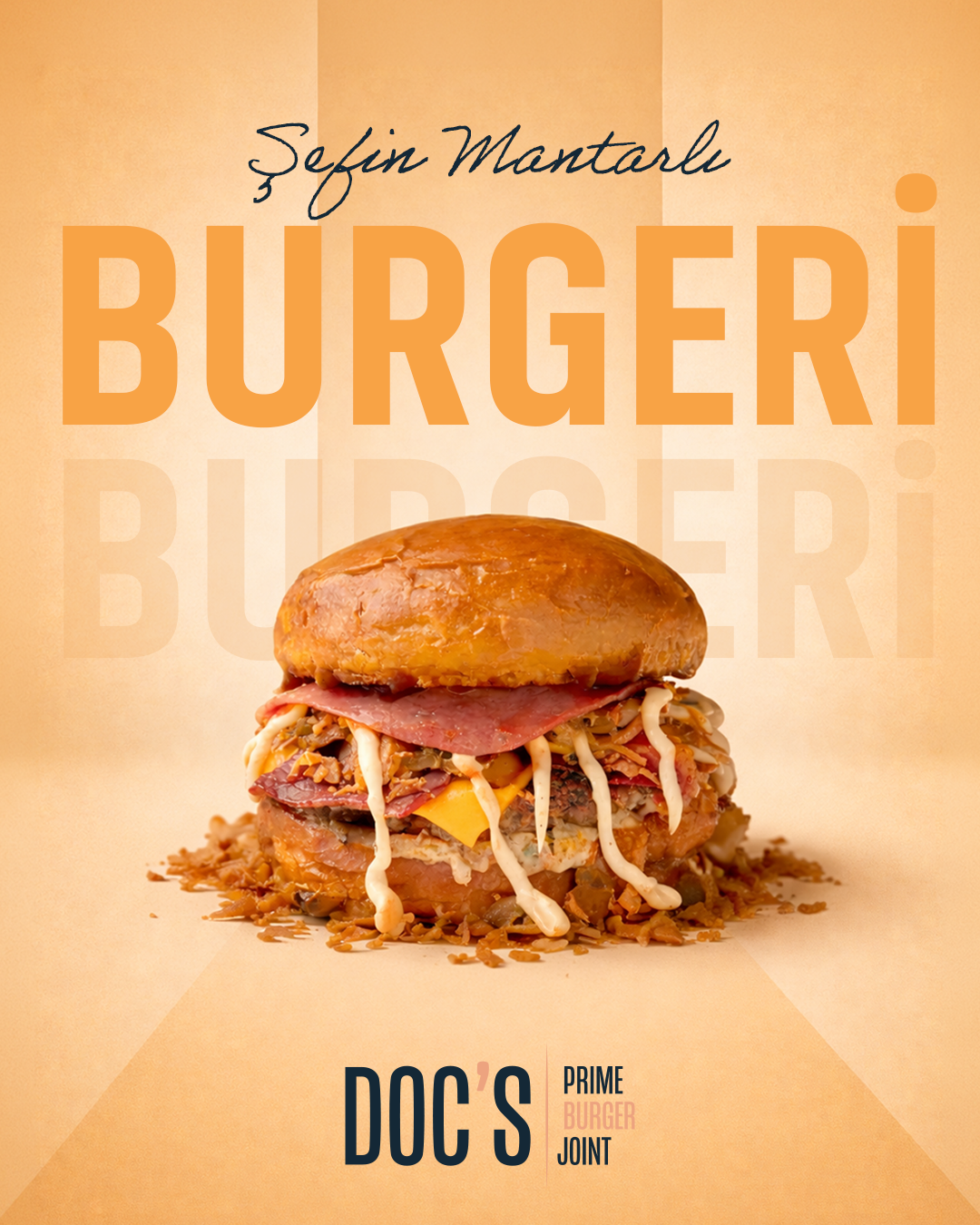 Doc's Prime Burger Şefin Burgeri Trabzon sosyal medya referansı (Post)