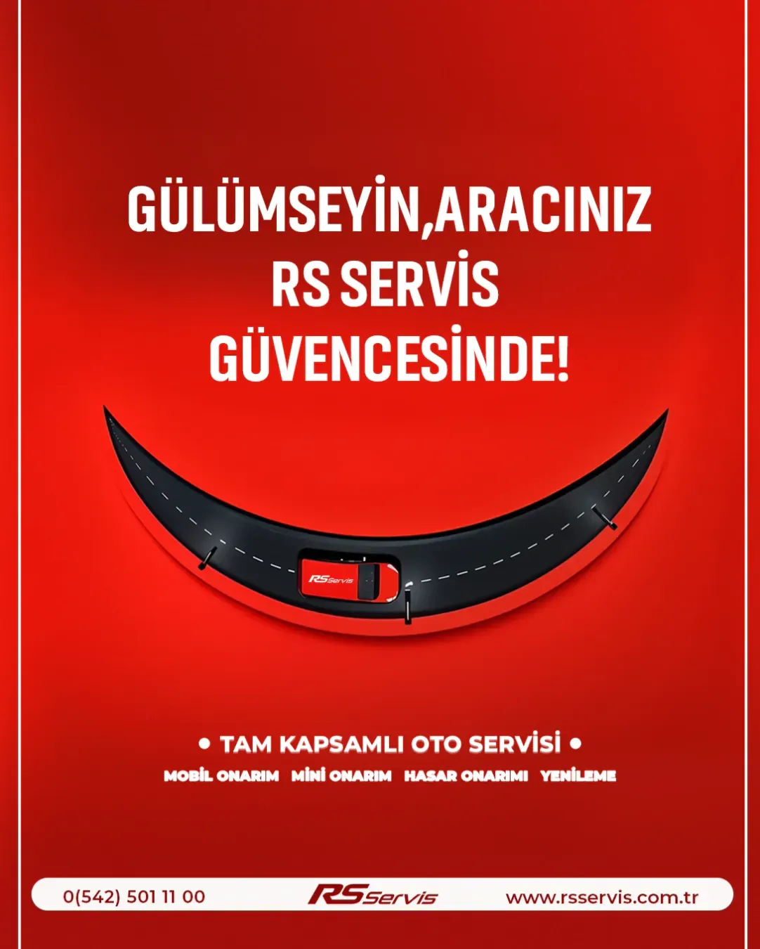 RS Servis Trabzon sosyal medya referansı (Post)